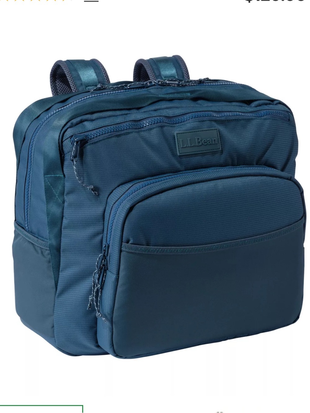 L.L. Bean Diaper Bag Backpack Admiral Blue Baby Gorpcore